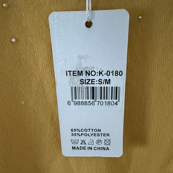 Mustard Yellow Sweater with Lace Detail - Picture 2 of 11